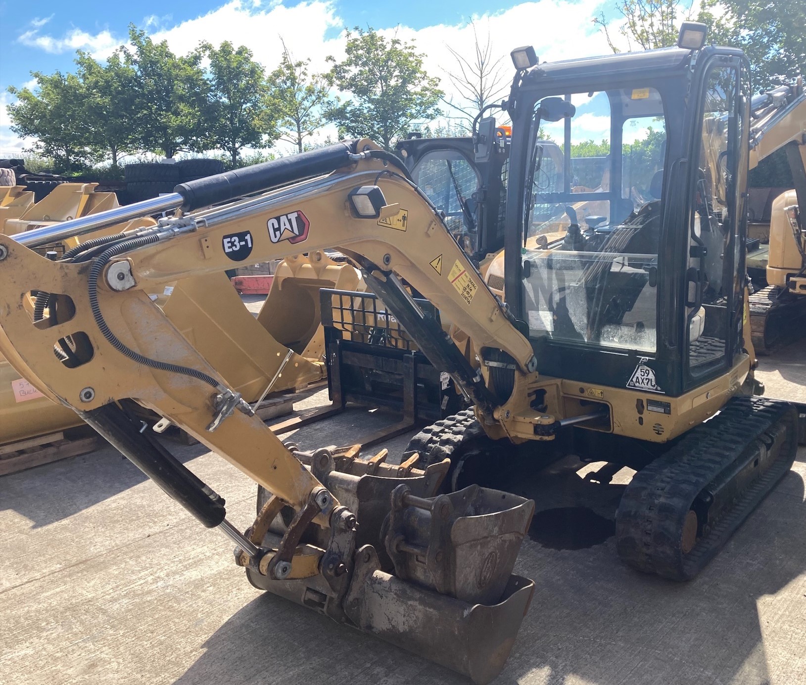 Used 302.7D CAB - LJL06974 | Finning Great_Britian